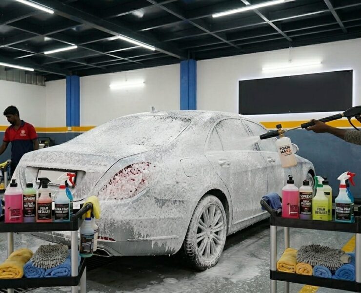 premium foam washing